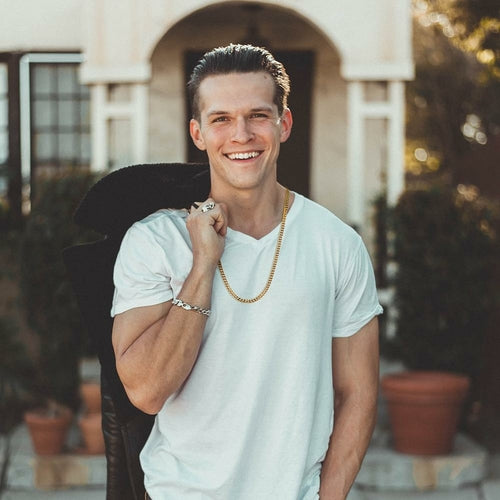 Classic Gold Cuban Link Chain Necklace – Bold Statement Piece